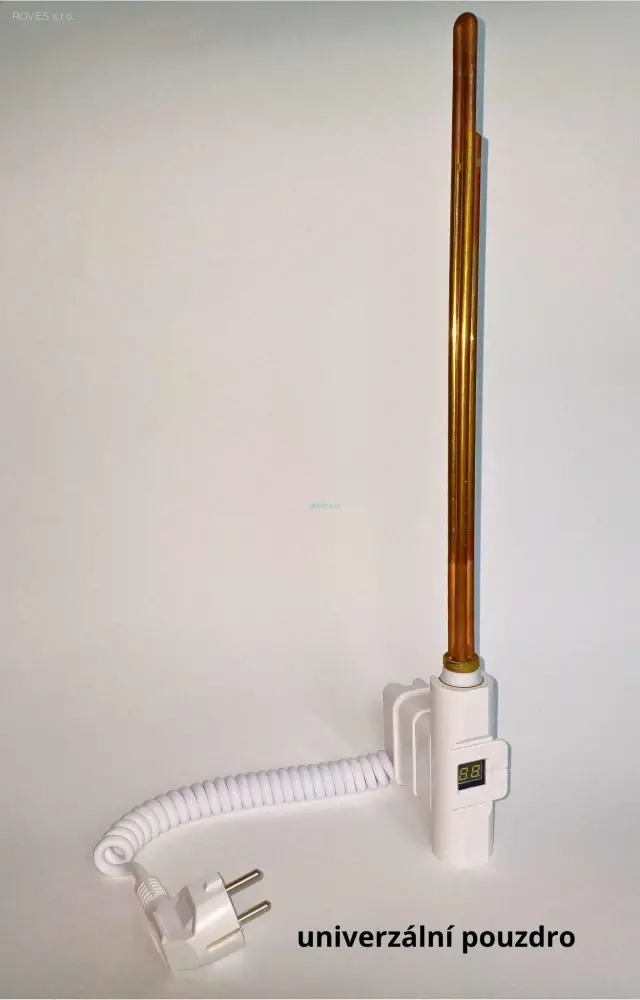 HEATPOL Topná tyč bílá 600 W, H+E 600W