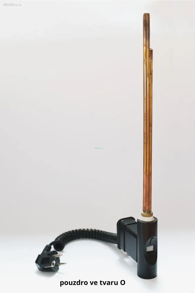 HEATPOL Topná tyč černá 900 W, H+E 900B