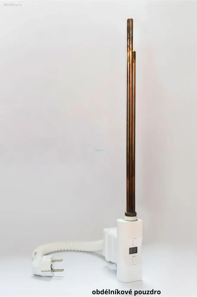 HEATPOL Topná tyč bílá 600 W, H+E 600W