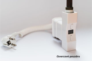 HEATPOL Topná tyč bílá 1200 W, H+E Q1200W
