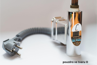 HEATPOL Topná tyč chrom 300 W, H+E 0300CR